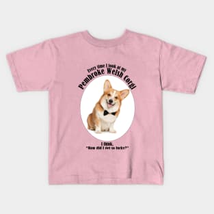 Lucky Corgi Kids T-Shirt